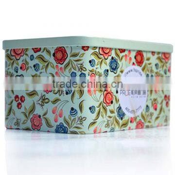 Beautiful Tissue Tin Box, Tin Box With Window,napkin Tin Can photo-2