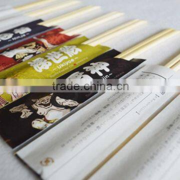 Half Wrapped on Carton,100 Pairs/PE Bag 20-30 Bags/carton (regular Packing), Sleeve, Disposable Bamboo Chopsticks