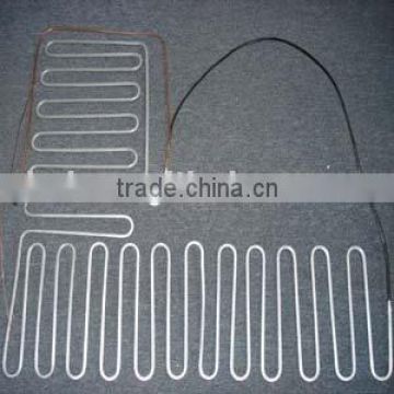 "D" shape aluminum tube evaporator