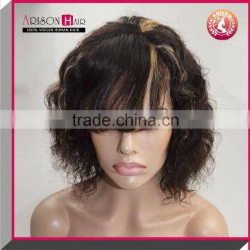 Manfacurer Fashion Lady Synthetic Lace Front Wig