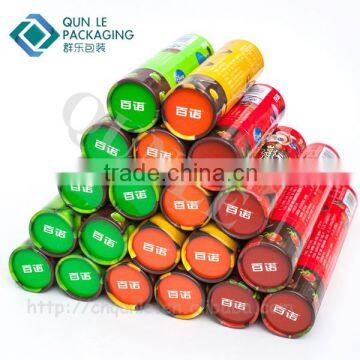 Custom Printed Chocolate Candy Paper Tube Box