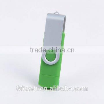 Chinese Bulk Promotion OEM Logo Ultra Thin swiveling USB Flash Drive