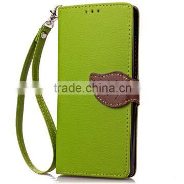 For LG K10 New Products, Leaf PU Leather Case for LG K10, For LG K10 Phone Cases photo-6