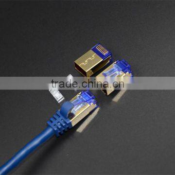 Overall Shielded Plug RJ45 Patch Cable Cat7 STP Cable