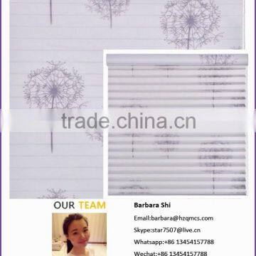 2016 latest design printing shangri la blind for window blinds roller shutter