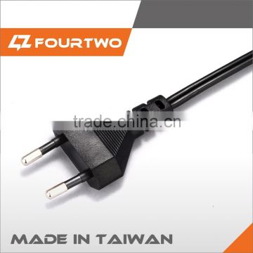 2*0.75 CE VDE certification iec power cable plug and socket