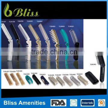 N162 Best Selling Whippy Plastic Hair Styling Hotel Comb With Color photo-4