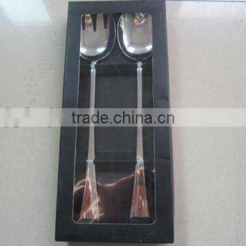 stainless steel sala set with gife box