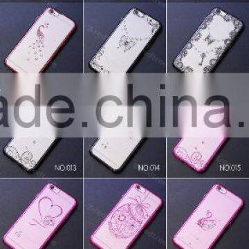 Electroplate High-end Customized Design Diamond Printing Case Cover for Iphone 6s 6plu 7 photo-6