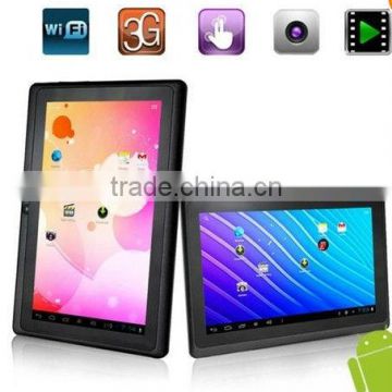 China new best 7 inch table pc android capacitive Touch Screen BOXCHIP A13 12.GHZ 512MB/4GB