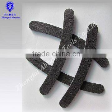 Eco-friendly Wholesale Gel Nail Black Curved Nail File photo-2