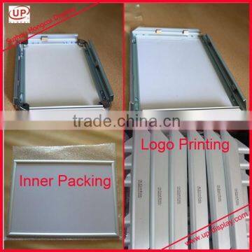 Aluminum extrusion poster snap frame