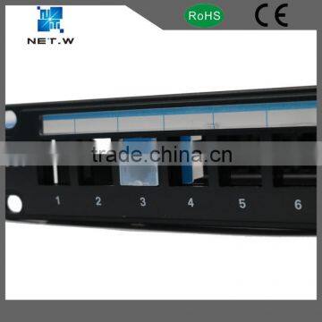 19Inch Cat6 24 Port 1U Patch Panel