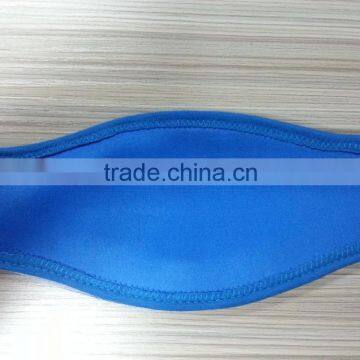 Neoprene mask strap with plastic with D ring