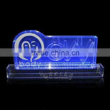 High Quality Acrylic Lucite Ice Sculpture With LED in Edge photo-5