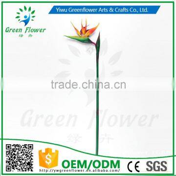 Greenflower 2016 Latex PVC Bird of Paradise Artificial Flowers Gift for Wedding Decrations Flowers photo-2