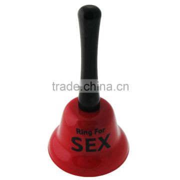 Diabolical Gift People 'Ring Bell For Sex' Novelty Hand Held Bell HK123