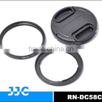 JJC Lens adapter RN-DC58C provides 58mm filter mount for Canon PowerShot G1X