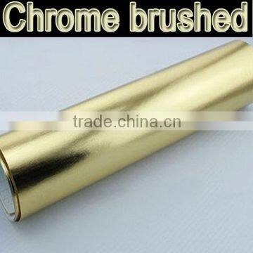 Chrome Brushed Film Chrome Brushed Car Sticker Brushed Metallic Car Vinyl Film