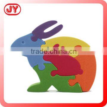 Eco-Friendly EVA Custom Rabbit wholesale jigsaw puzzles