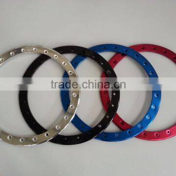 15" Aluminum Painted Anodized colorful Beadlock Ring