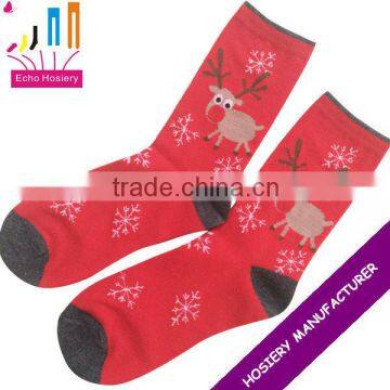 Soft Warm Happy Christmas Socks holiday socks