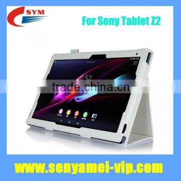 Leather flip case tablet for Sony Tablet Z2