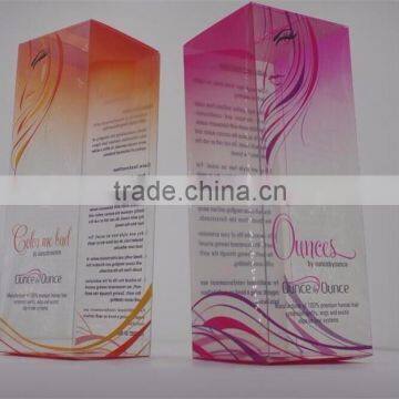 Color PET box for electronics products, like cables, selfie