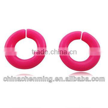 wholesalecheap loose acrylic donuts pendant for crafts necklace