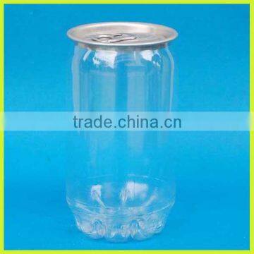 355ml plastic clear beverage can