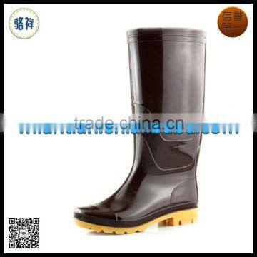 Men PVC Long Farm Shoes Work Rain Boots