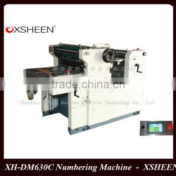 New arrival XH-DM480 Numbering and Perforating Machine