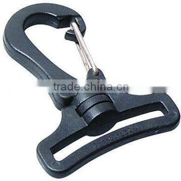 Plastic swivel metal spring clip snap dog hook (HL-B023)