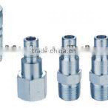 Industrial type air quick coupler/plug kit,5 pcs 3/8'' body