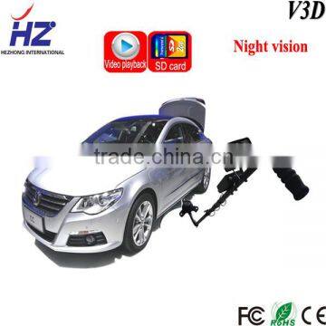 7"TFT-LCD recorder under car searching sysetm for security protection with CCD camera