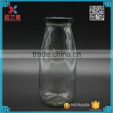 240ml Glass Bottle Empty Milk Bottle Wholesale Bottles With tin Cap