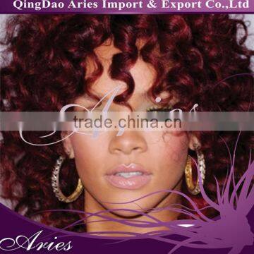 Hot Sexy, CurlyHuman Hair Wigs For Black Women, Brazilian Curly Hair Front Lace Wigs