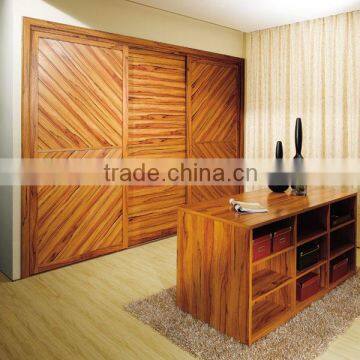 OPPEIN Custom Sliding Door Wooden cloth Wardrobe