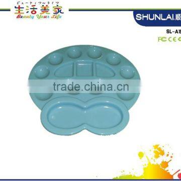 The forgs shape plastic paint palette/drawer palette/artist art palette