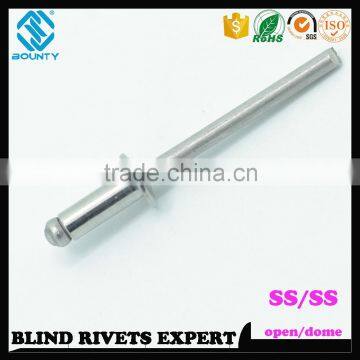 OPEN TYPE 316 STAINLESS STEEL RIVETS