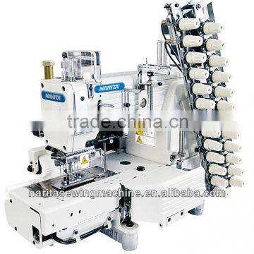 NT-4412P Cylinder-bed 12-needle double chain stitch sewing machine