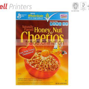 Honey and corn flakes outer packing box printing from India