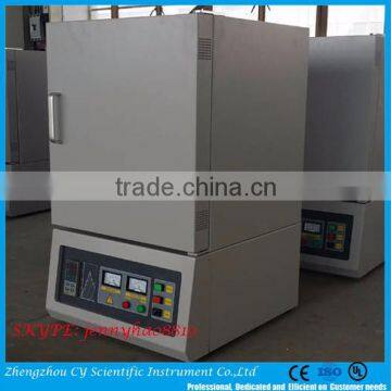 PID programmable control box type benchtop muffle furnace with CE