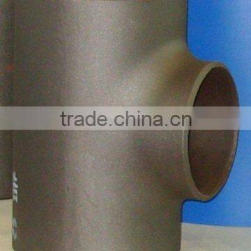 carbon steel tee, pipe tee, seamless pipe tee