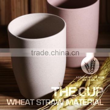 2015 New Chinese Product Wheat Straw Best Quality Toothbrush Cup