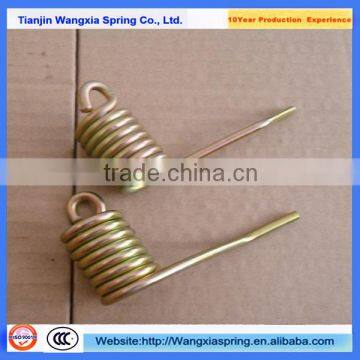 high carbon steel spiral torsion spring