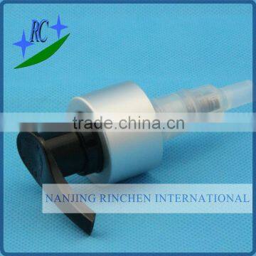Aluminum lotion pump