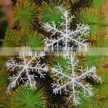 Snowflake Ornament , Christmas Tree accessories, Tree decoration, Christmas Ornament, Fleece Snowman, Stuffed Snowman