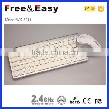 Standard Wireless Bluetooth Cordless Gold and Sliver Color Keyboard and Mouse Combo photo-4