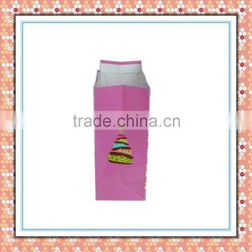 Delicate Birthday Kraft Paper Bag for Food Grade